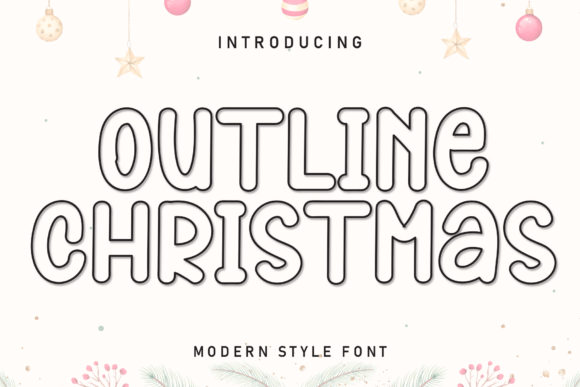Discover the Charm of Outline Christmas for Your Next Project